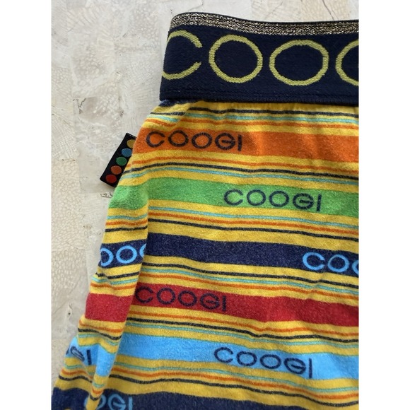 COOGI Colorful Striped Men's Boxer shorts Rare Logo XL GUC - Picture 6 of 9